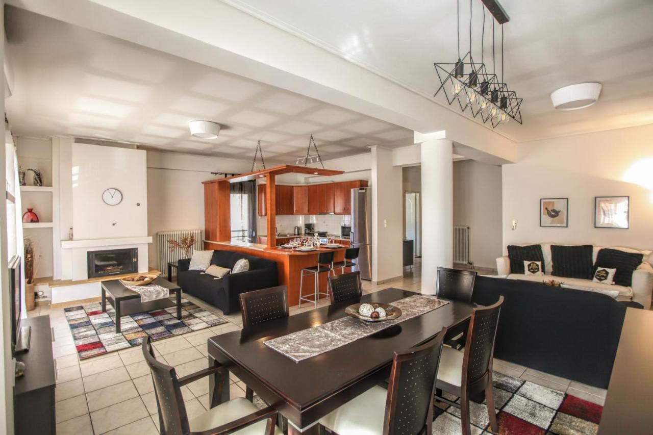 Grand Meteora Central Luxury Apartment Kalampáka Ngoại thất bức ảnh