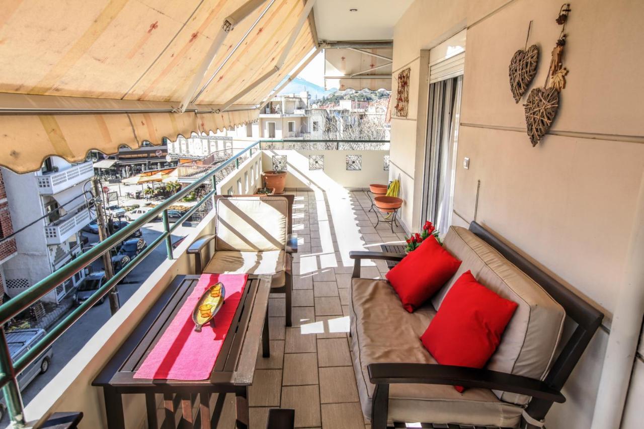 Grand Meteora Central Luxury Apartment Kalampáka Ngoại thất bức ảnh